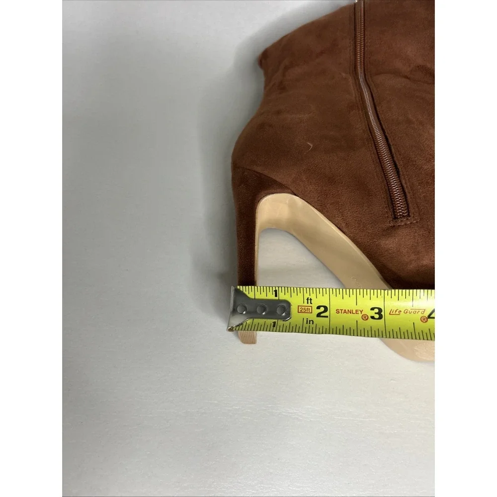 RF ROOM‎ OF FASHION Women's Wide Calf  Knee High Dress Boots 8W